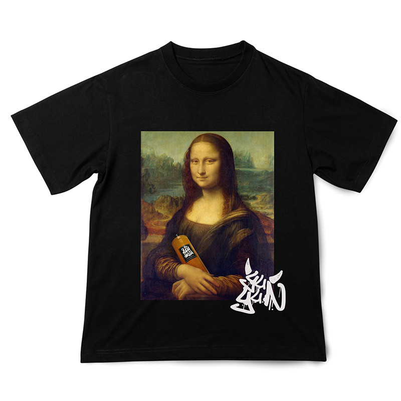 เสื้อยืดยันยันลาย Mona lisa YUNYUN